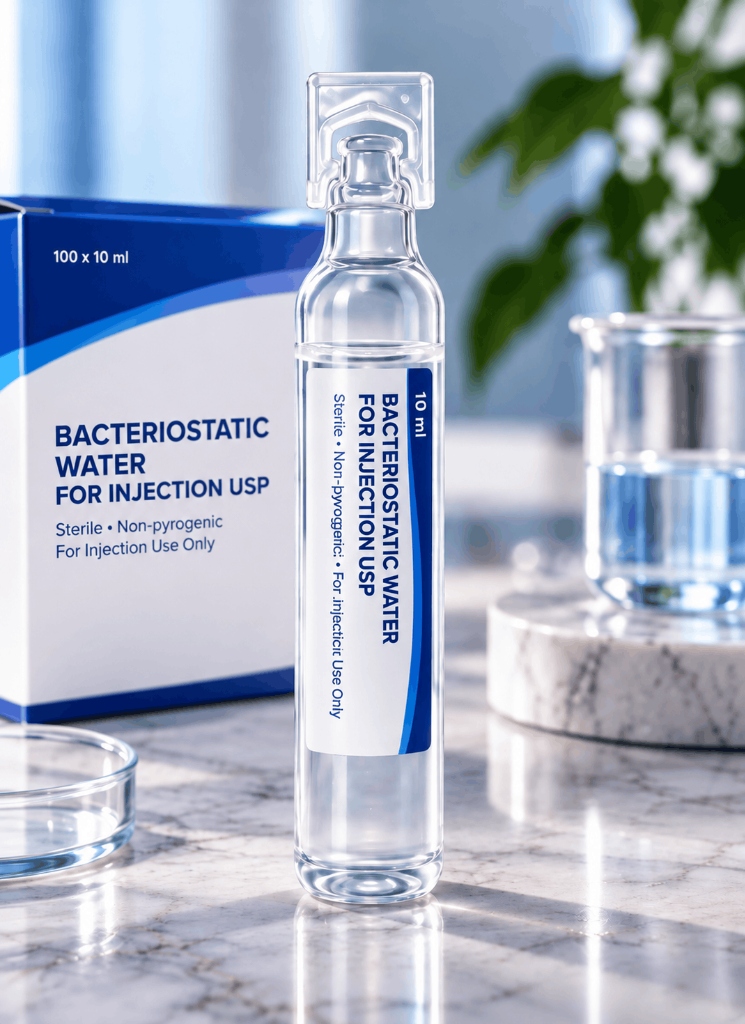 RetraLabs Bacteriostatic Water Research Vial