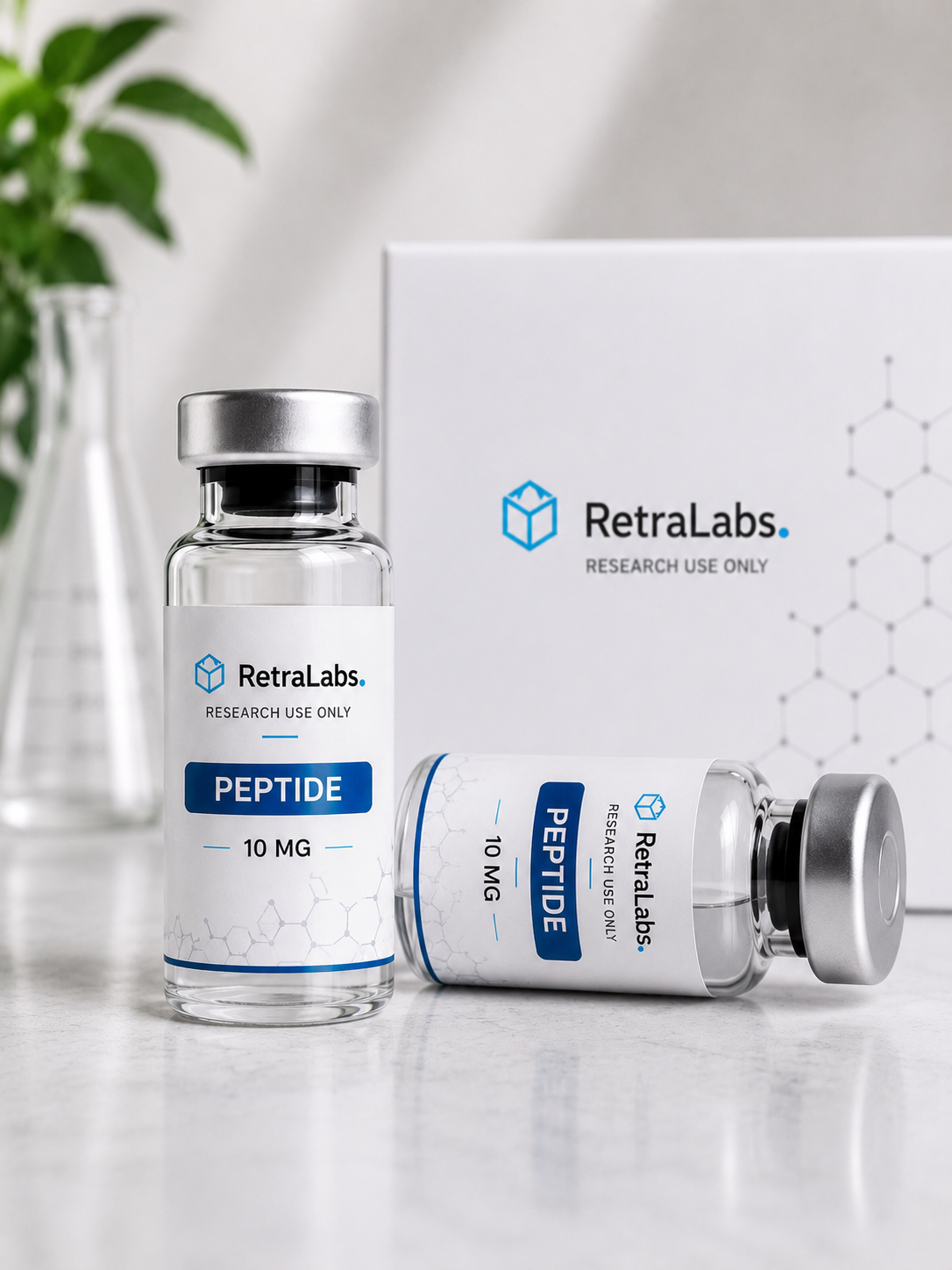 RetraLabs Premium Research Peptide Vials